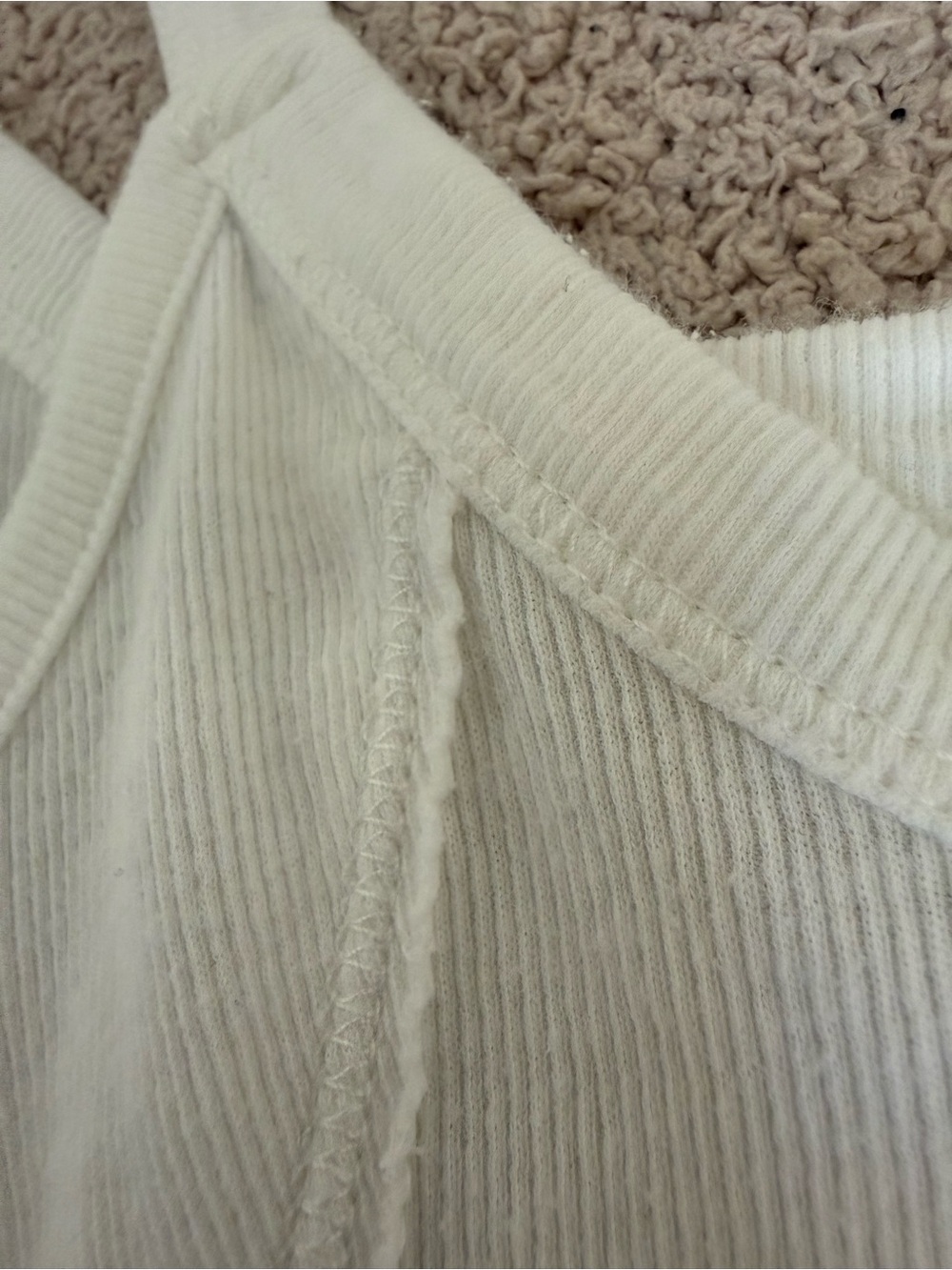 🤍Free People Intimately White 
Ribbed Tank🤍